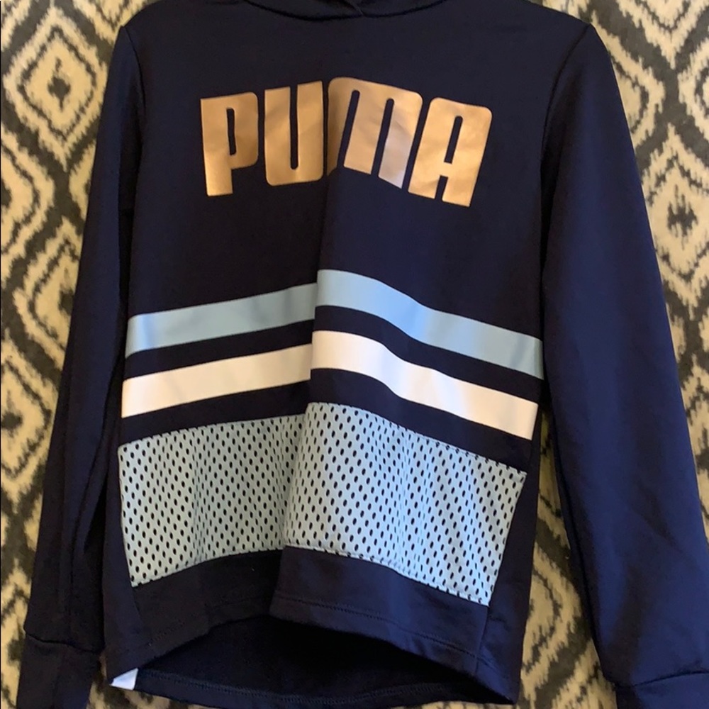 Blue puma hoodie 💙